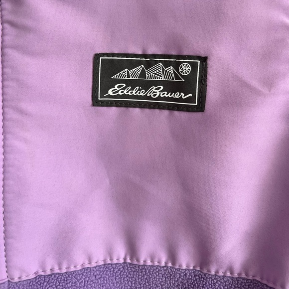 Eddie Bauer Kids Lavender Full Zip Jacket - Picture 6 of 7